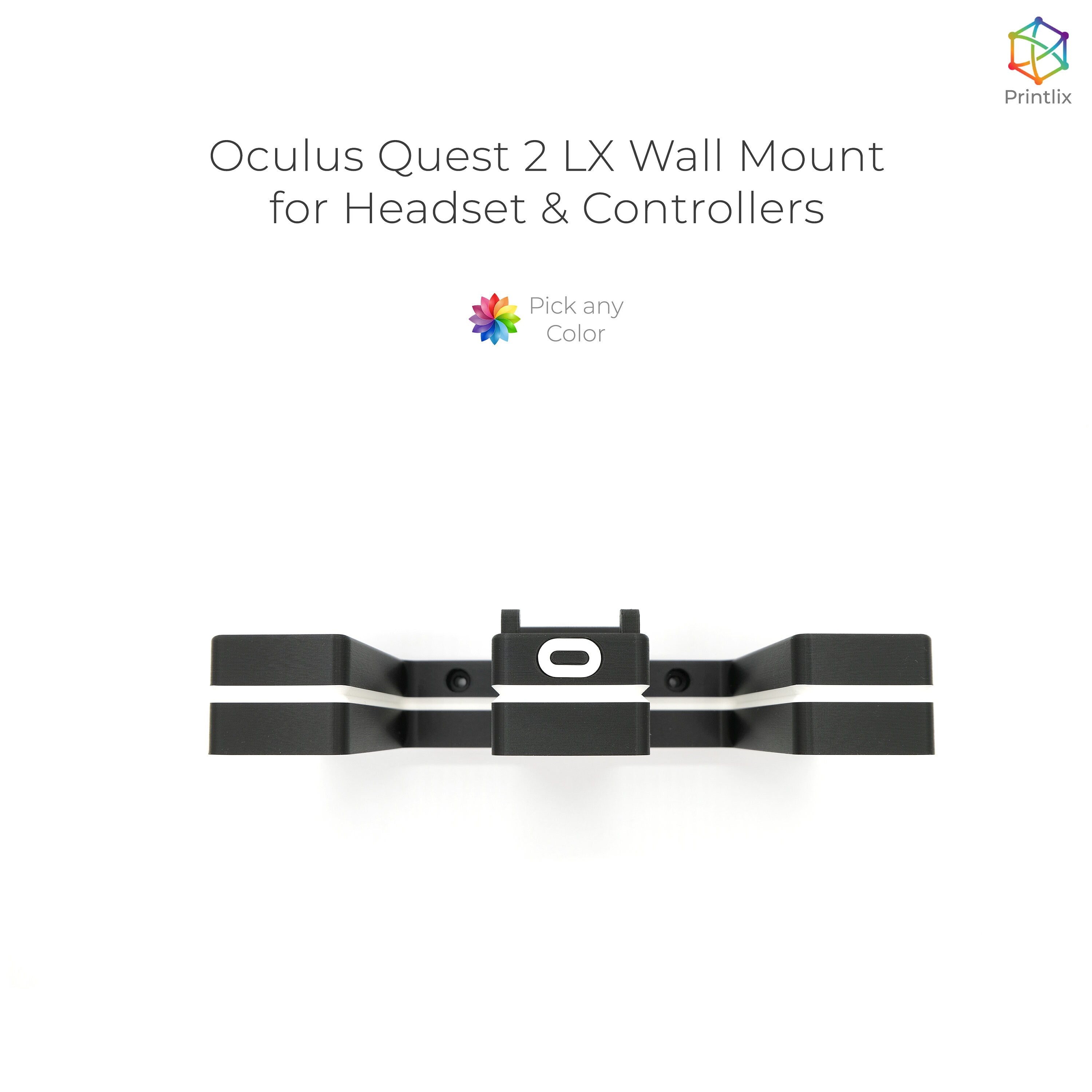 Oculus Quest 2 LX Wall Mount for Headset and Controllers