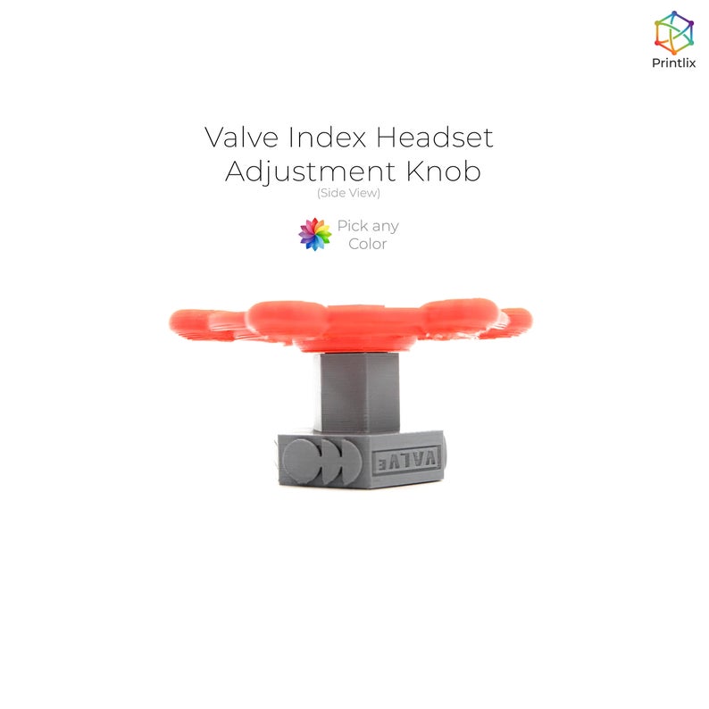 Valve Index Headset Adjustment Knob - PLA 3D Printed