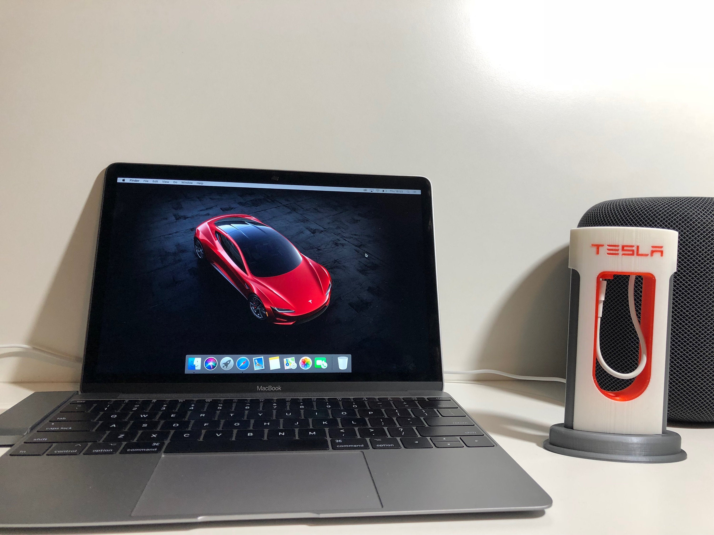 Tesla Supercharger 3D Printed - PLA