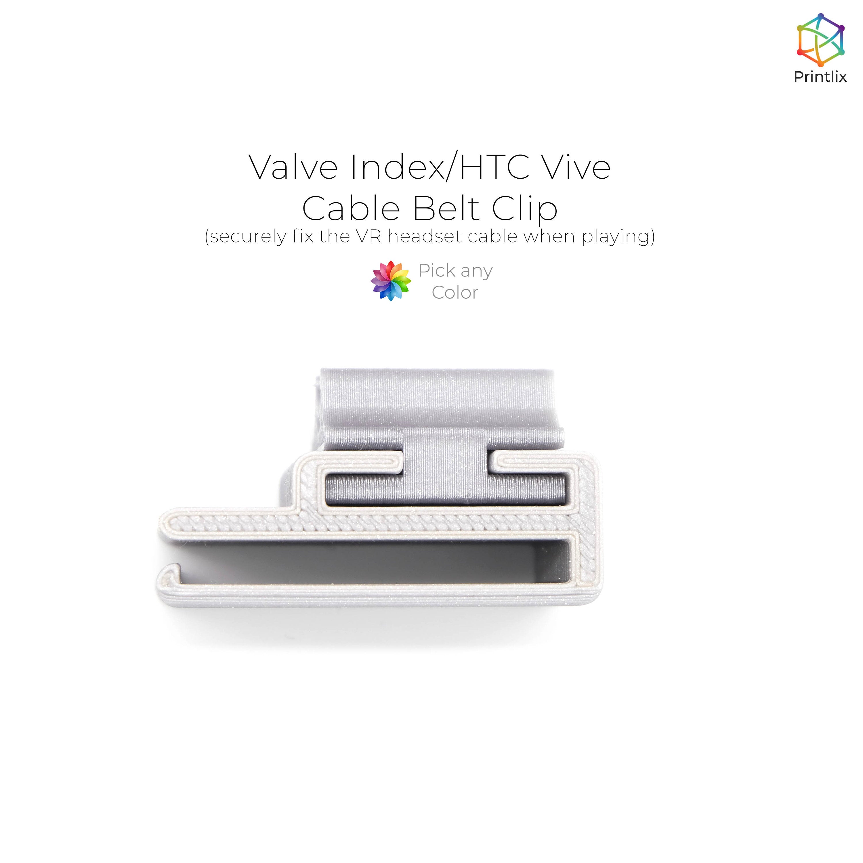 Valve Index Cable Belt Clip Fix - Pack of 2