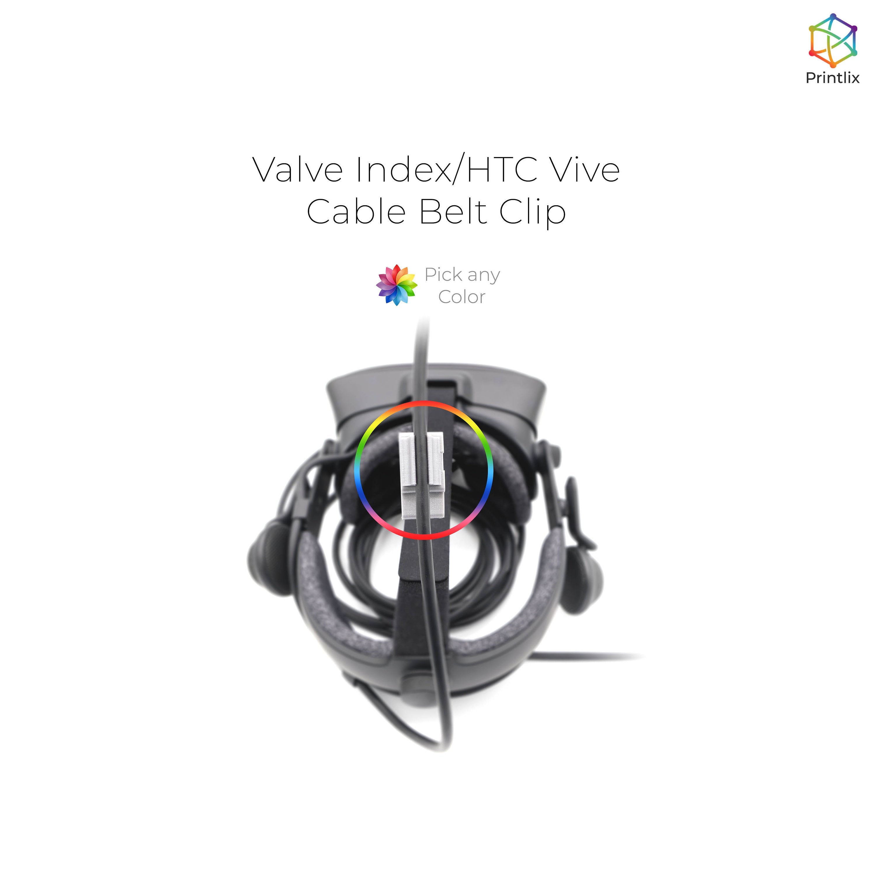 Valve Index Cable Belt Clip Fix - Pack of 2