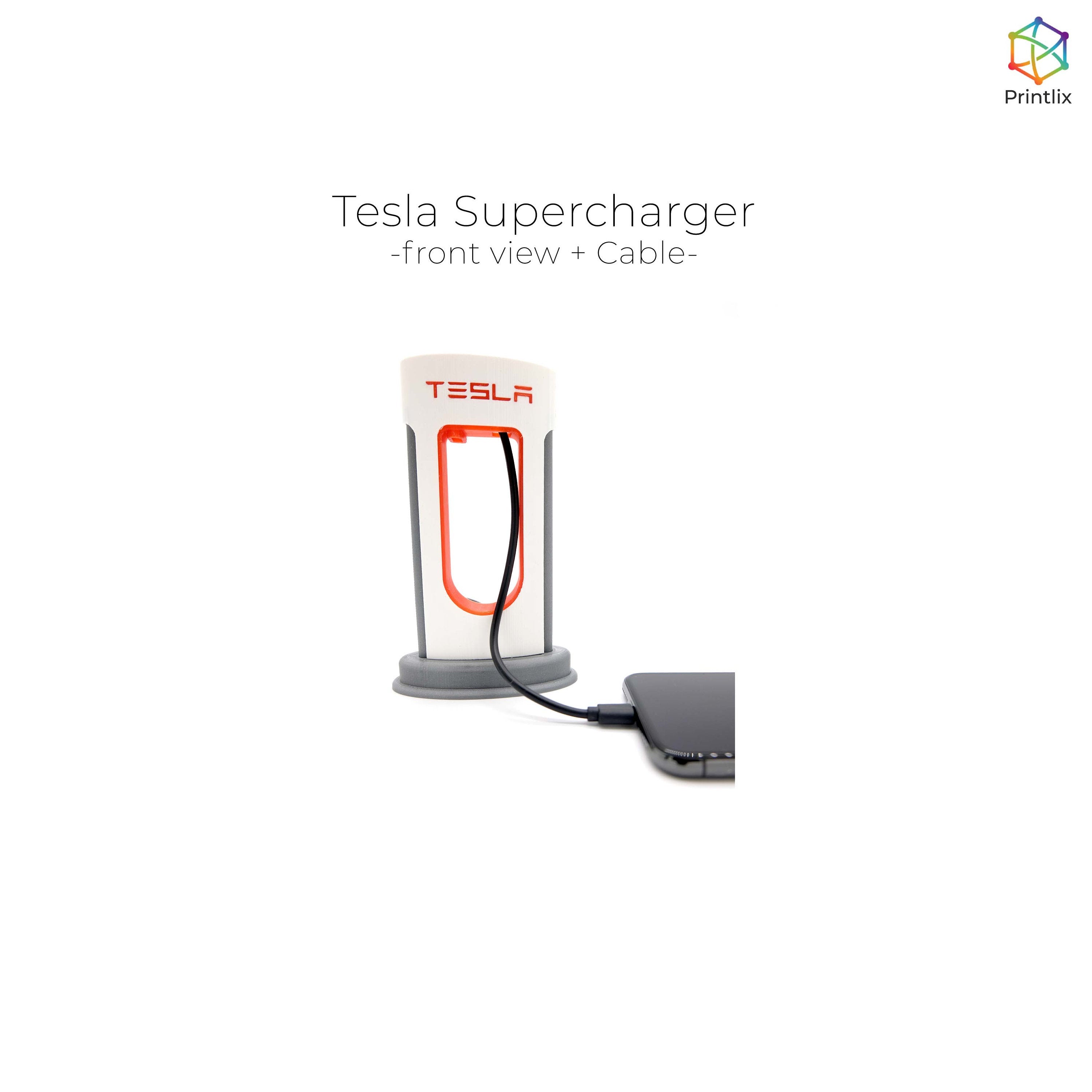 Tesla Supercharger 3D Printed - PLA