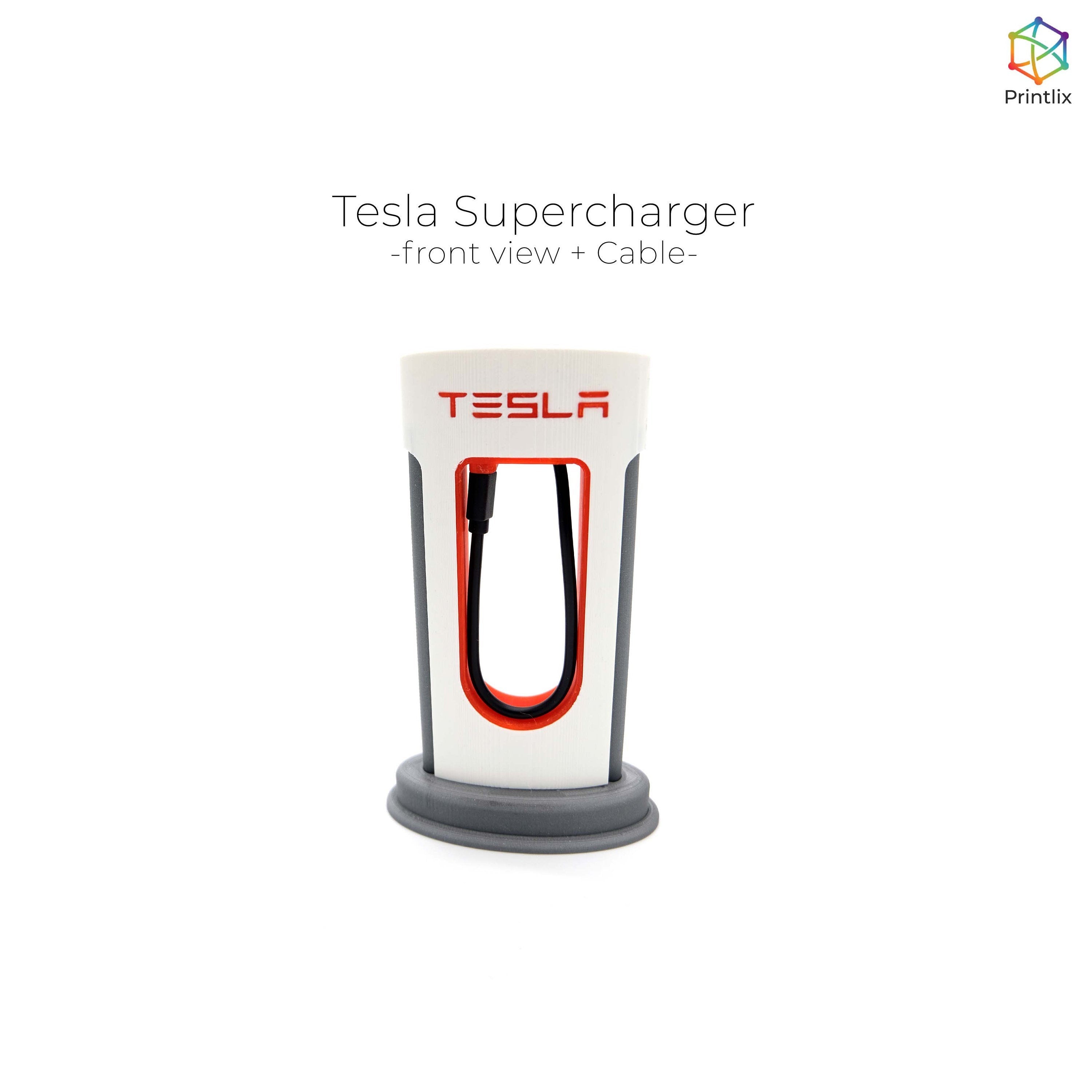 Tesla Supercharger 3D Printed - PLA