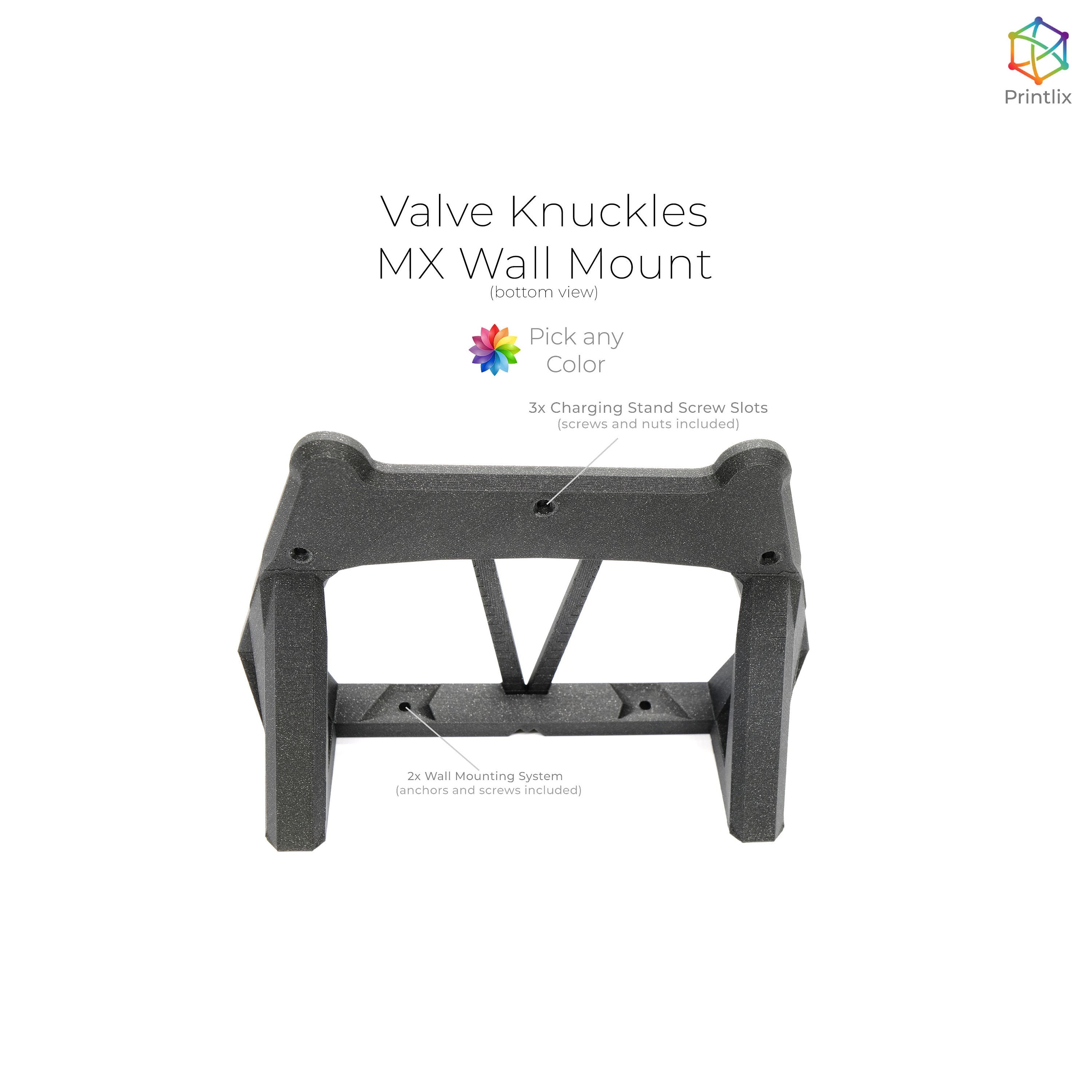 Valve Index Knuckles MX Wall Mount Knuckles Charging Stand