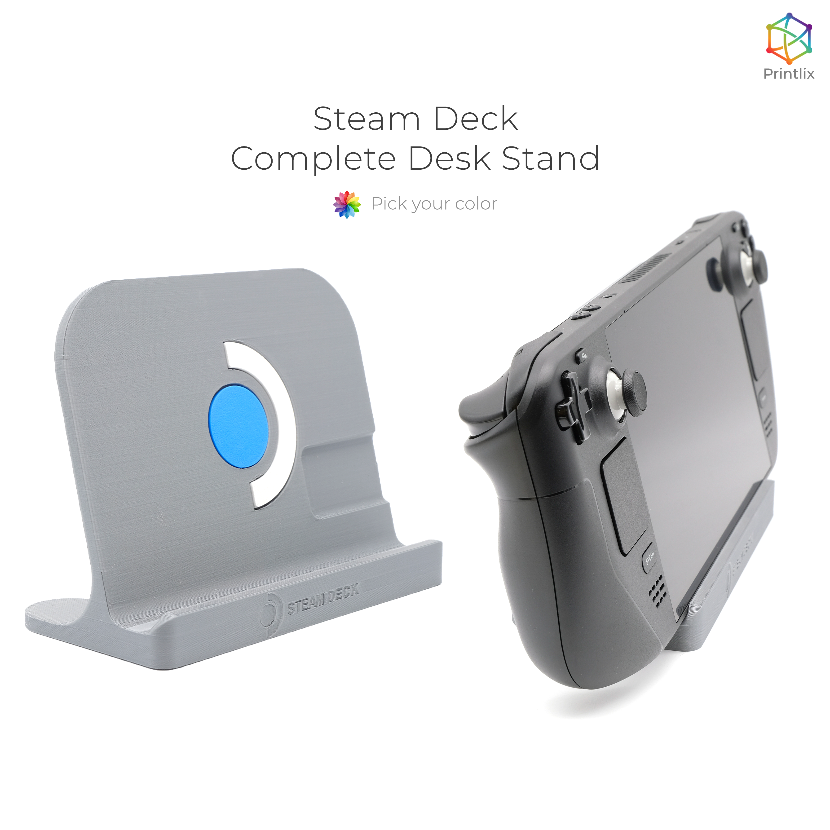 Steam Deck Dock by Rich Witmayer, Download free STL model