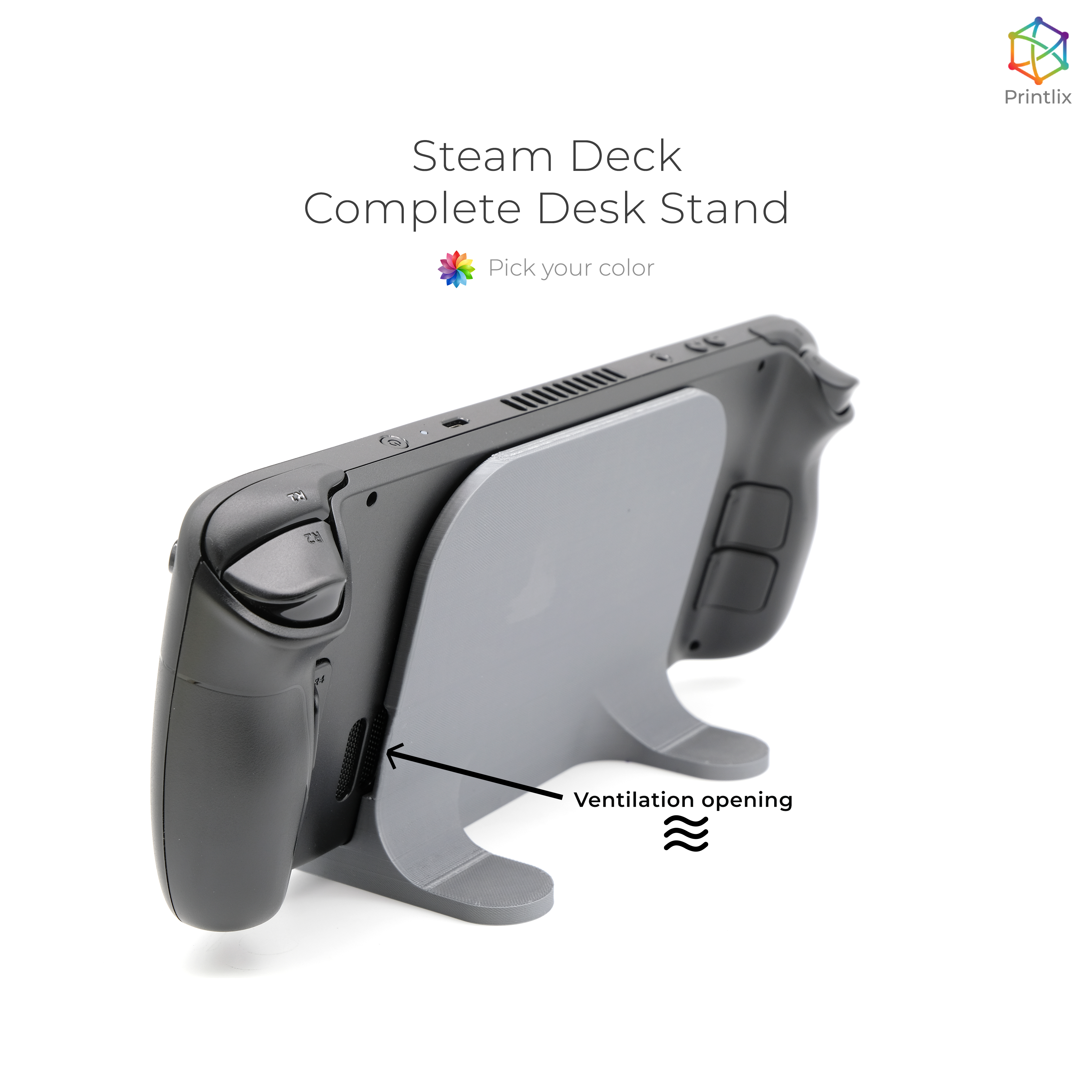 Steam Deck Dock - a Stand your Desk