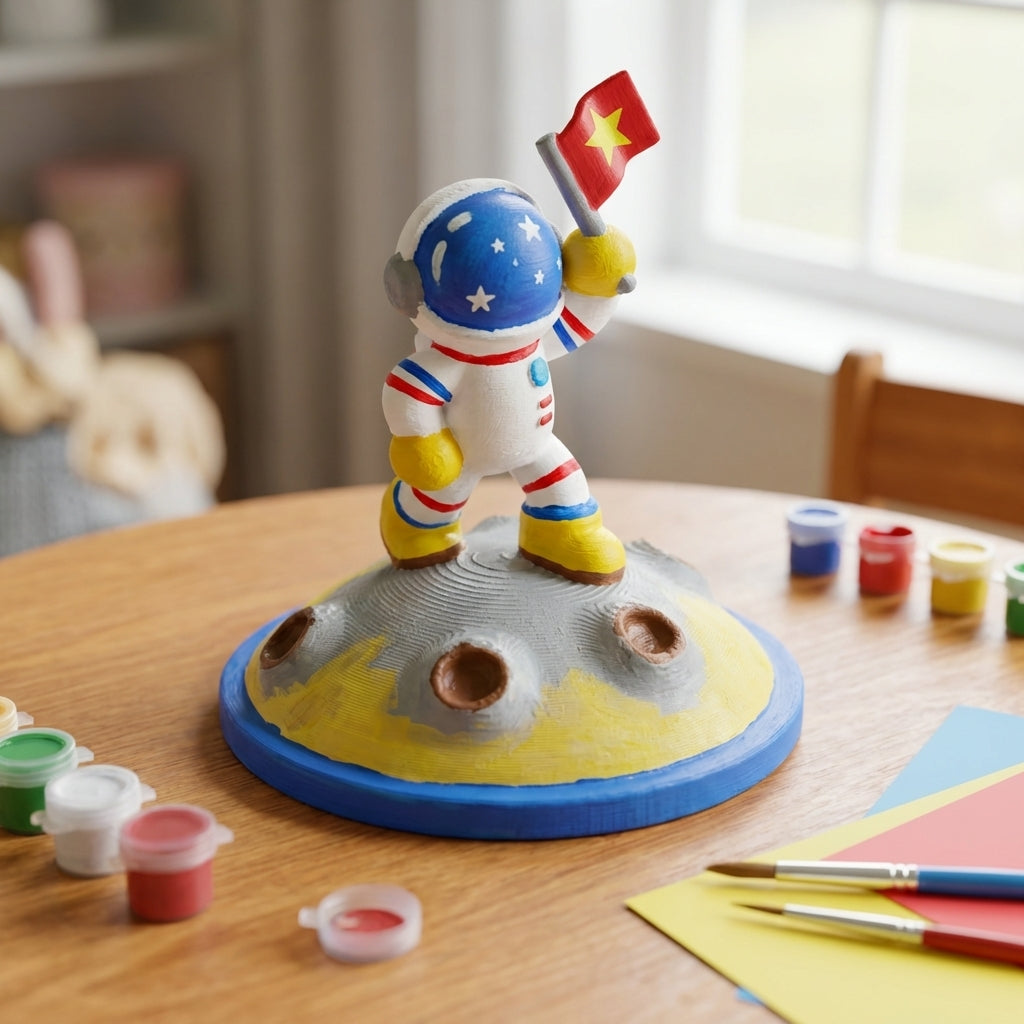 Painted astronaut result