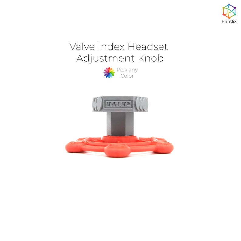 Valve Index Headset Adjustment Knob - PLA 3D Printed