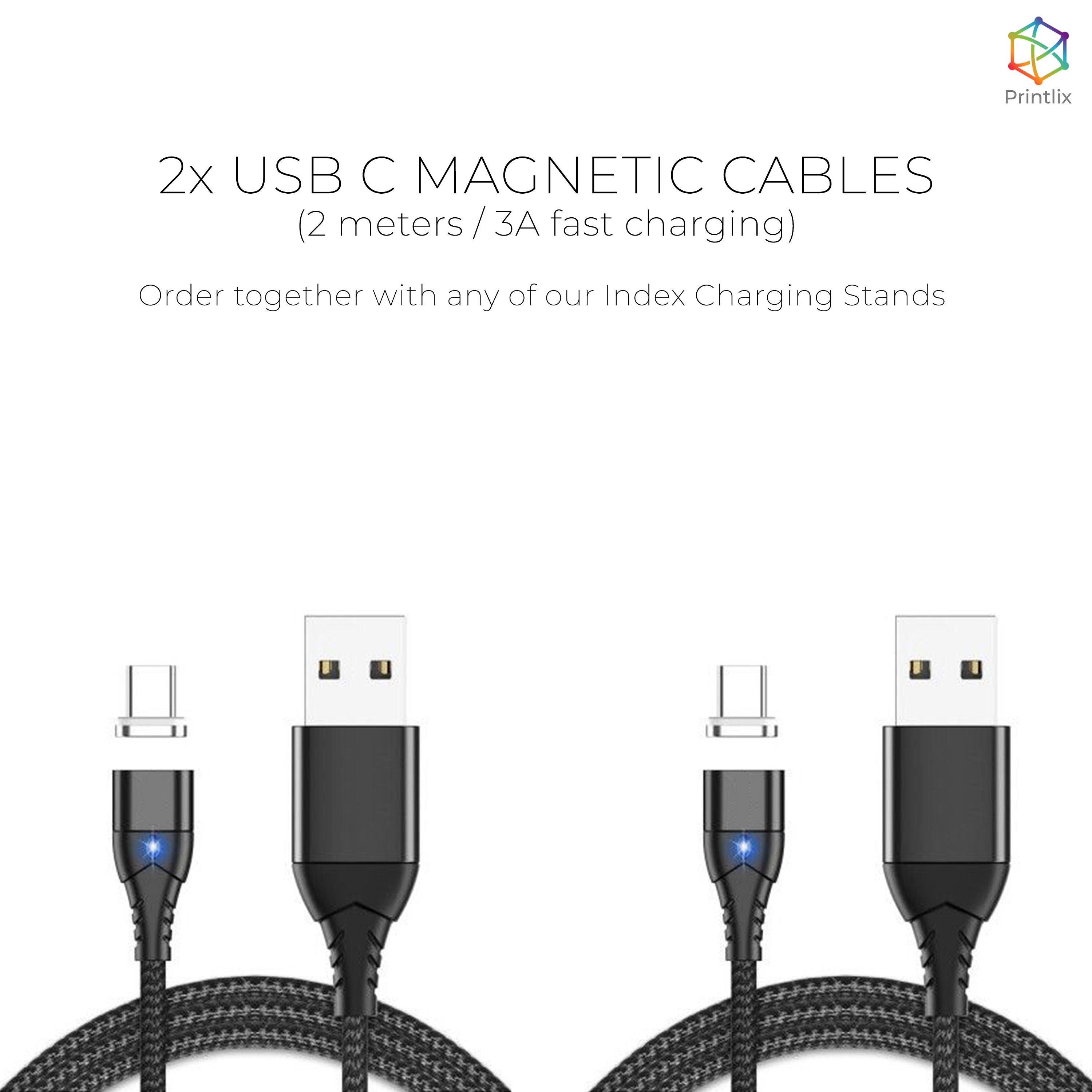 USB C Magnetic Charging Cables 2-Pack